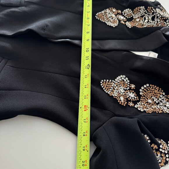 Peekskill Embellished Blazer and Split Pant Set in Black New, Size M - Picture 14 of 17